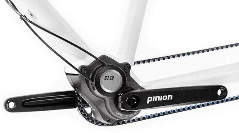 Pinion closed gearing system