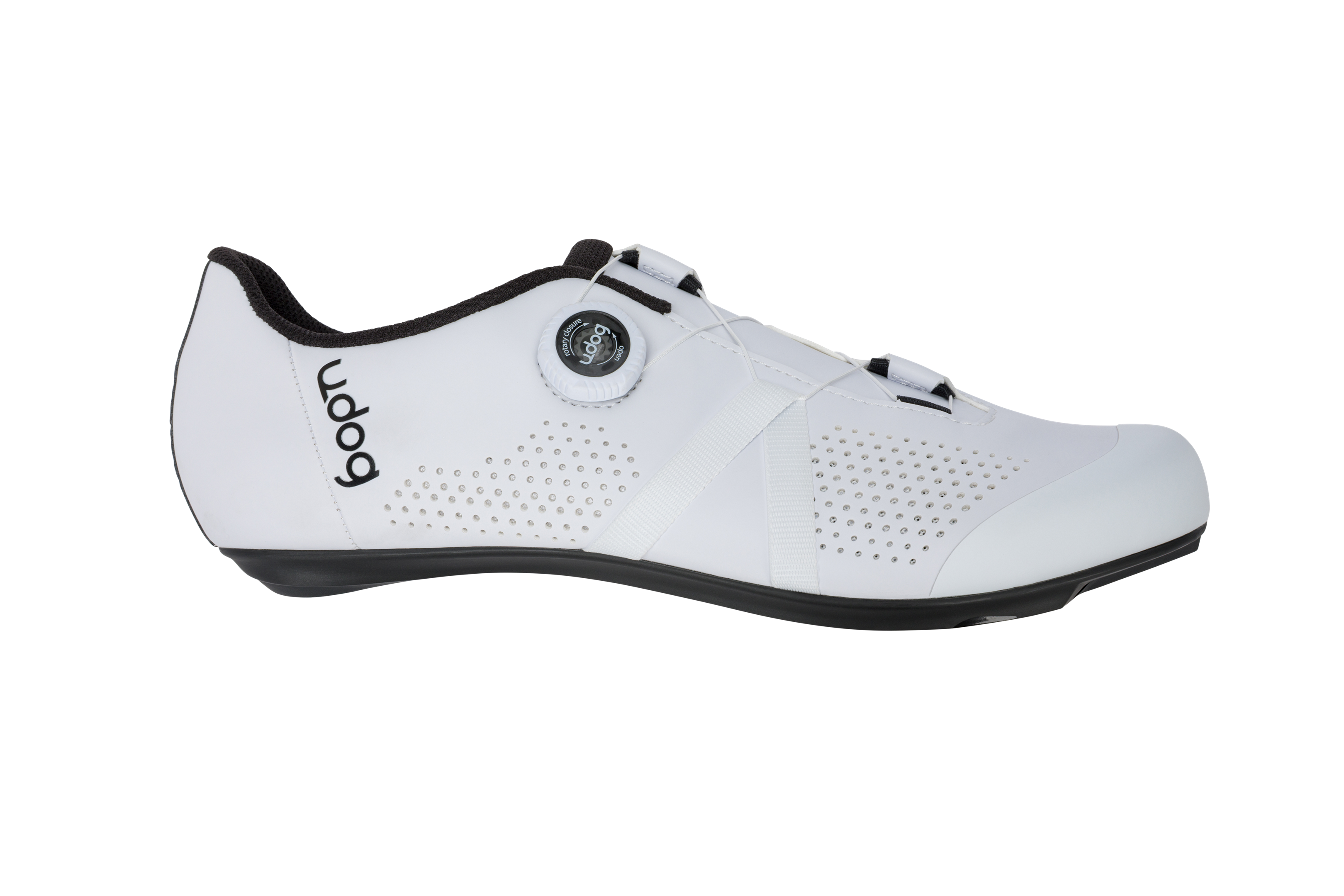 SEMPRE ROAD SHOE-WHITE_Diagonale DX